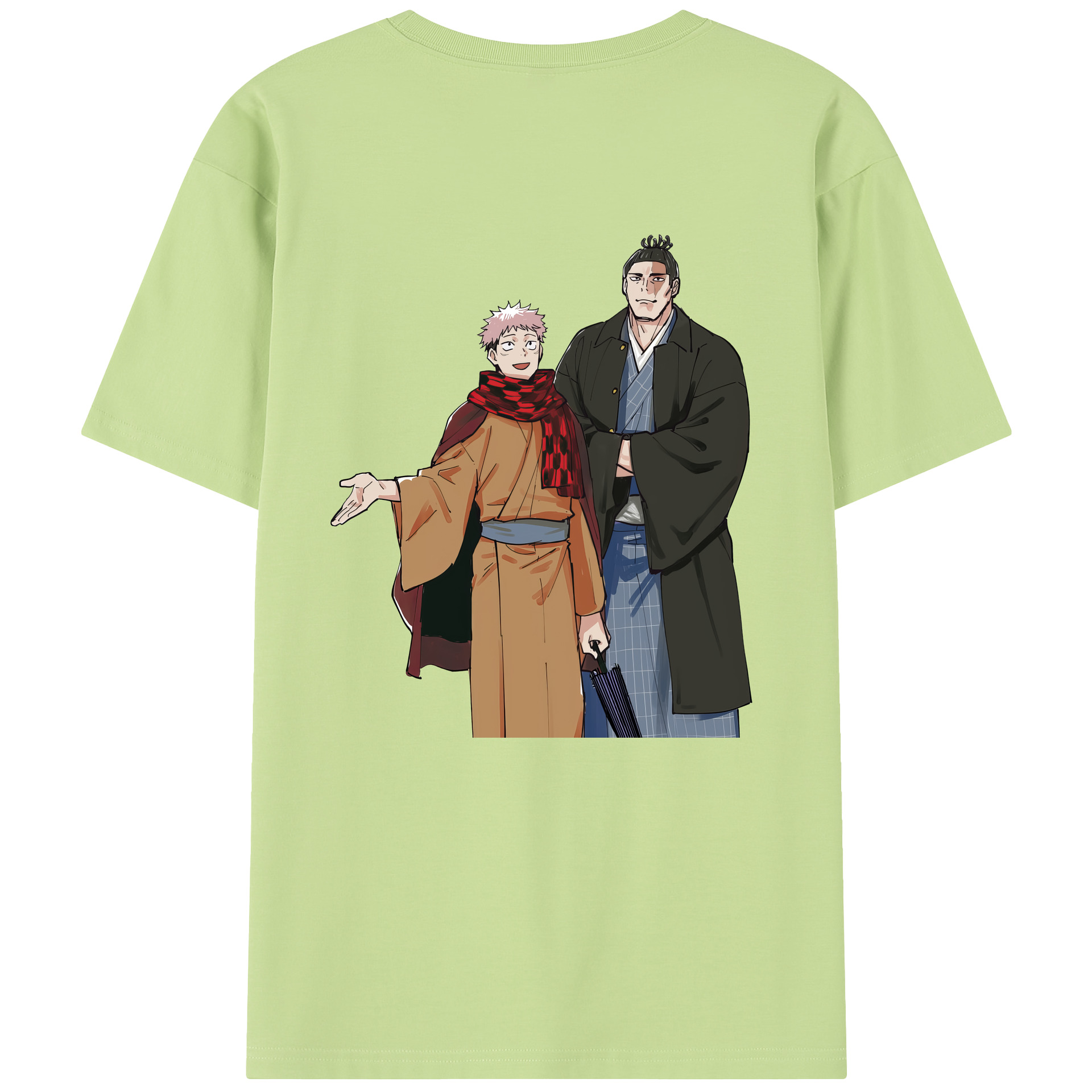 （画像用） 呪術廻戦 Jujutsu Kaisen 綿100％半袖Tシャツ（背面プリント）